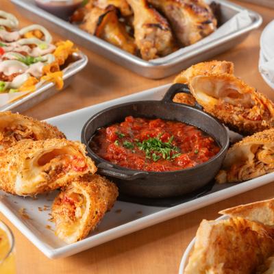 Chicken Parmesan Rolls.