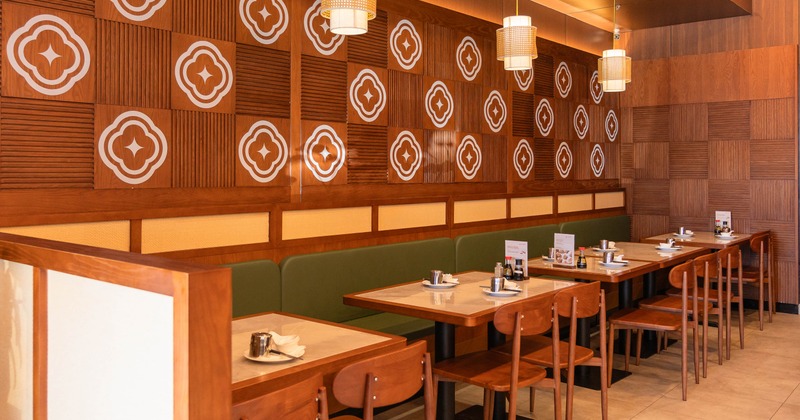 Interior seating area