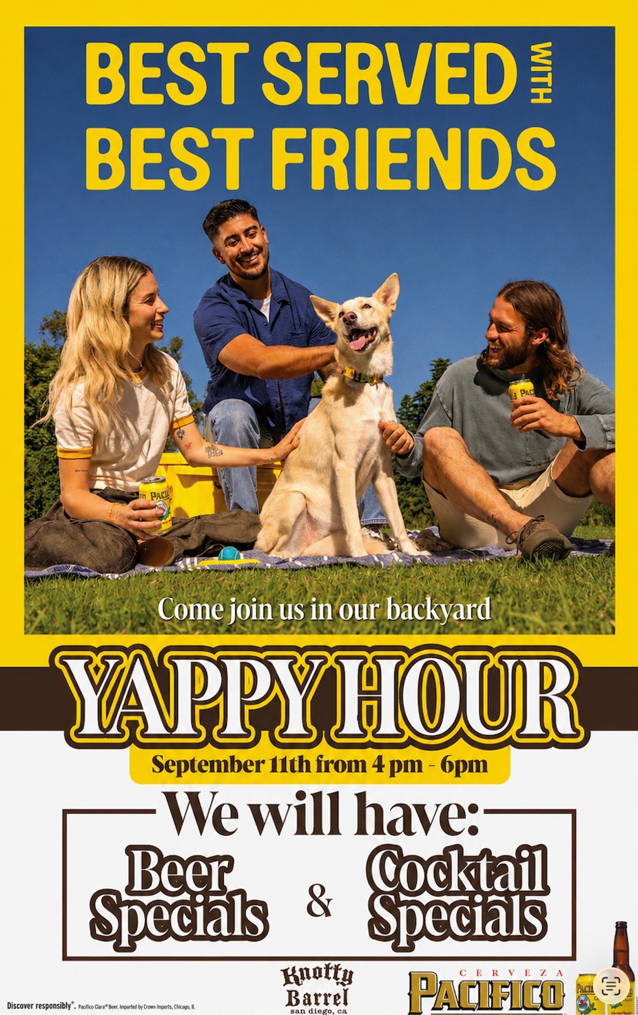 Yappy Hour hosted by Pacifico event photo