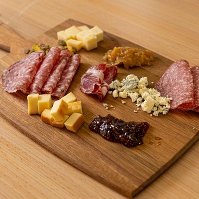 Charcuterie board.