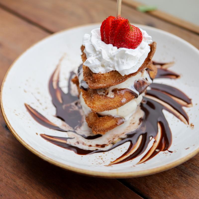 Churro Waffle Sandwich*