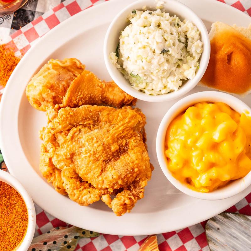 2 Pc. Fried Chicken Meal - Leg & Thigh photo