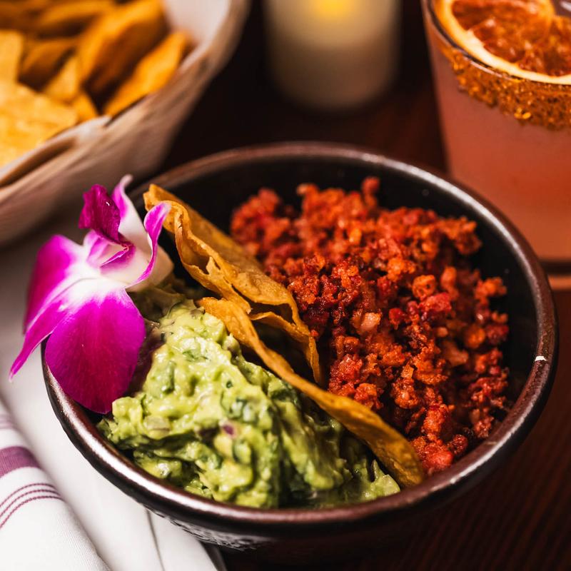 menu item 5 of 17, Crispy Chorizo Guacamole