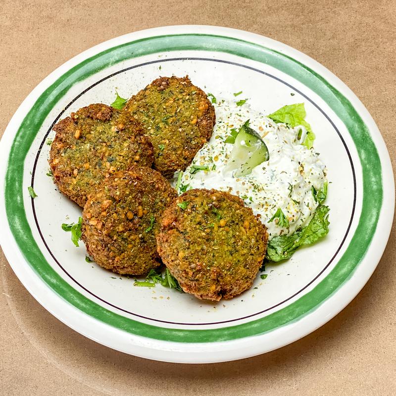 Fried Okra Or Zucchini Or Falafel photo