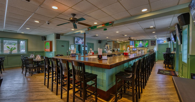 Shannon's Pub interior space, bar area