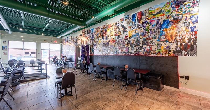 Interior, seating area