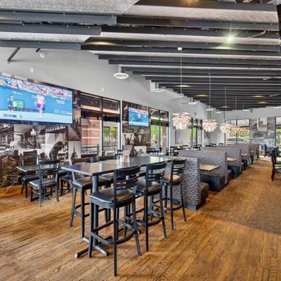 Interior, main dining area
