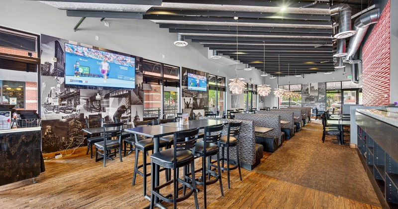 Interior, main dining area