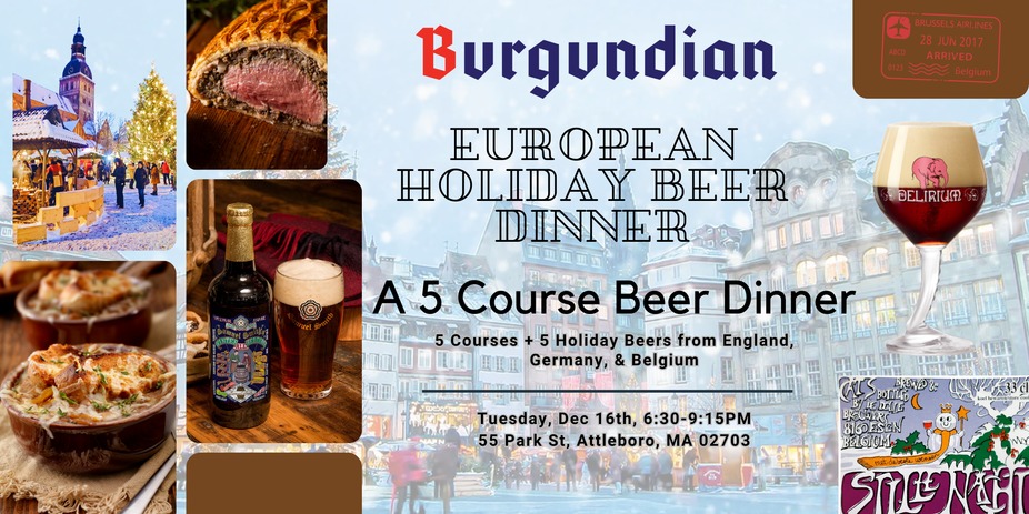 5 Course Holiday Beer Dinner event photo