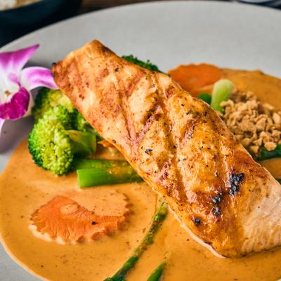 Salmon Panang.