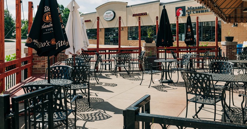 Exterior, patio area