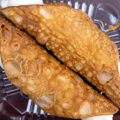 Cannoli dessert.