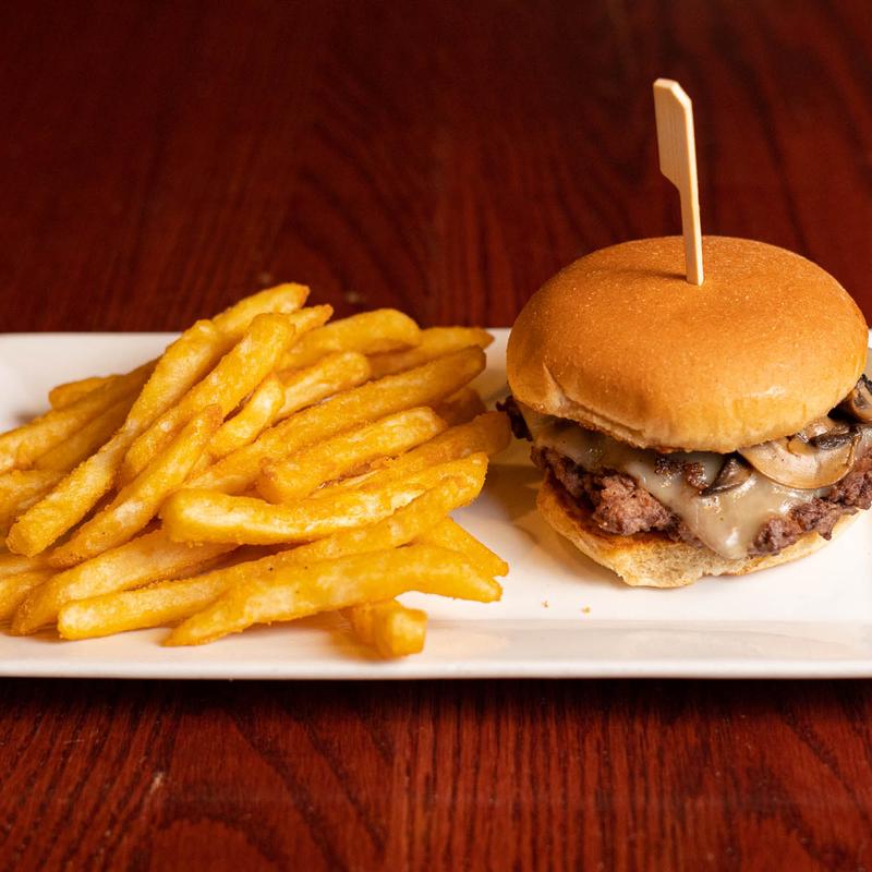 Mushroom Swiss Burger photo