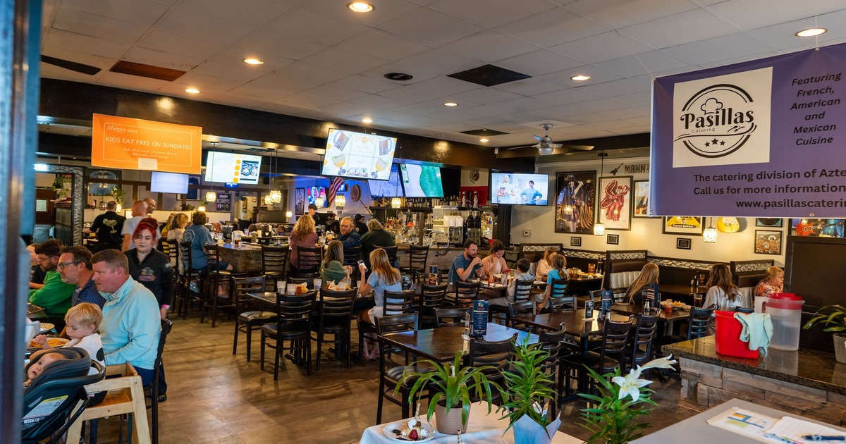 Interior, dining area