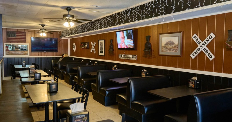 Interior, main dining area