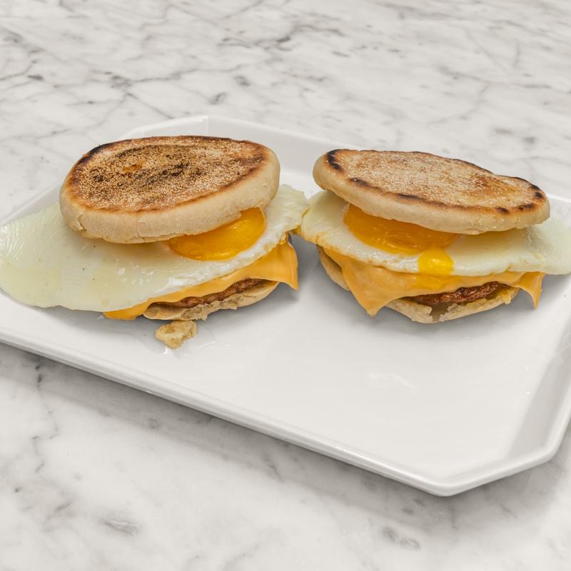 menu item 1 of 30, Sausage Egg Muffin
