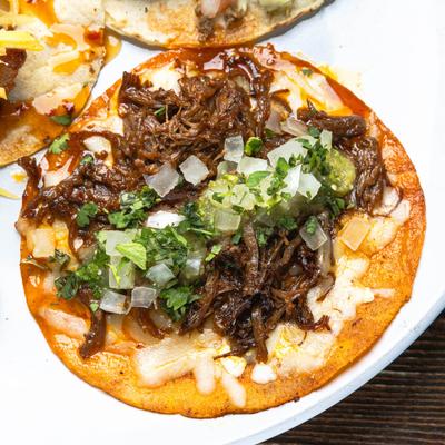 Taco trio Birria.