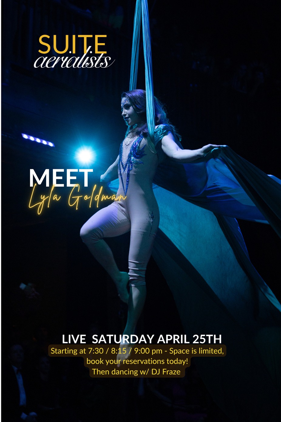 Live Aerial Performances every Saturday event photo