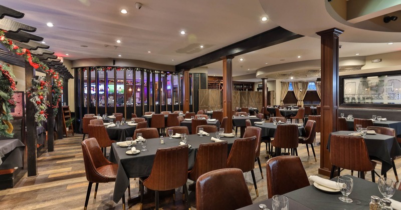 Interior, dining area