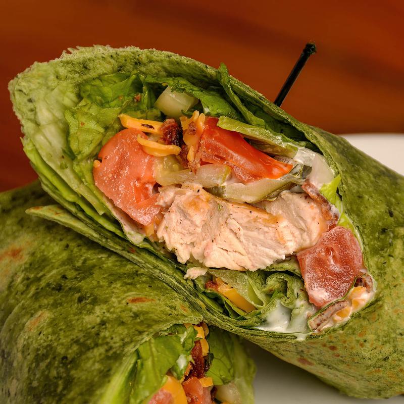 Grilled Chicken Veggie Wrap (No Side) photo