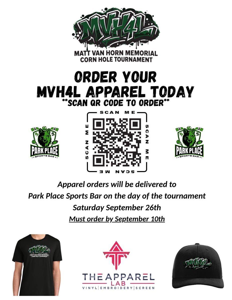 Matt Van Horn Memorial Cornhole Apparel event photo