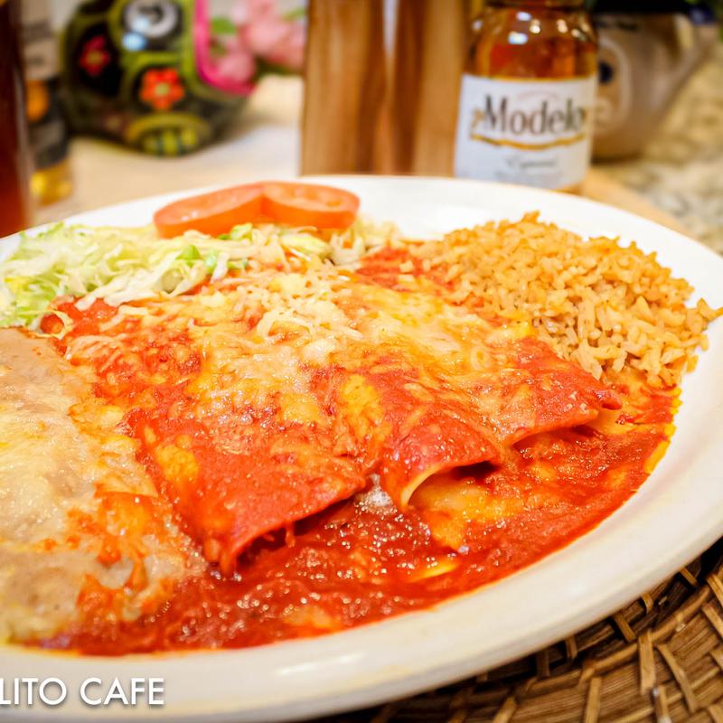 menu item 11 of 19, Red Enchiladas