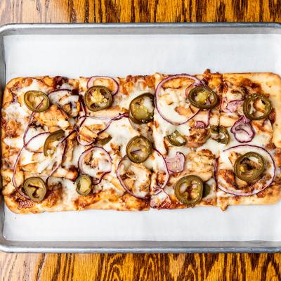 BBQ Chicken Flatbread.