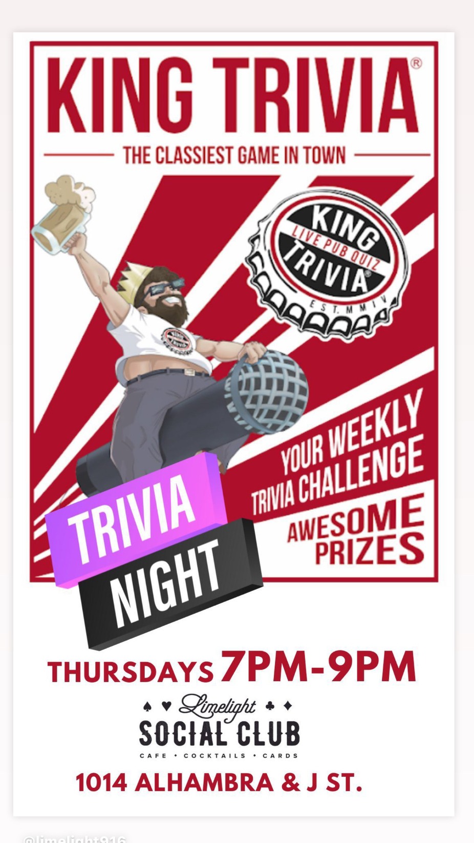 Trivia Thursdays at The Limelight event photo