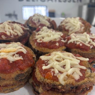 Eggplant Parmesan.