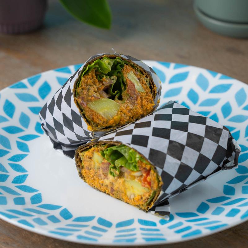 Vegan Tuna Wrap photo