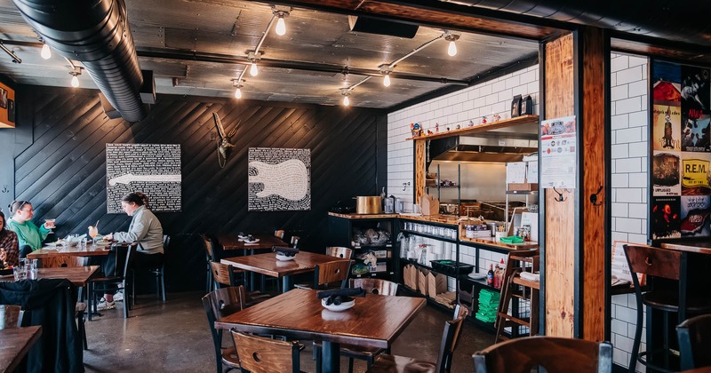 Interior, main dinning area