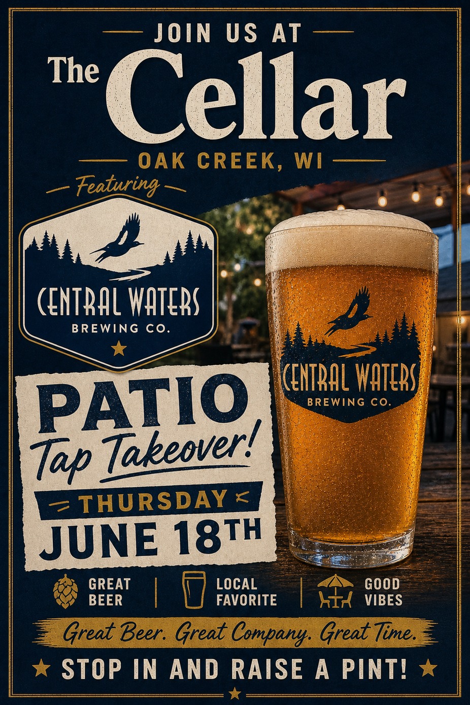 Beer Garden-Central Waters Brewing Company event photo