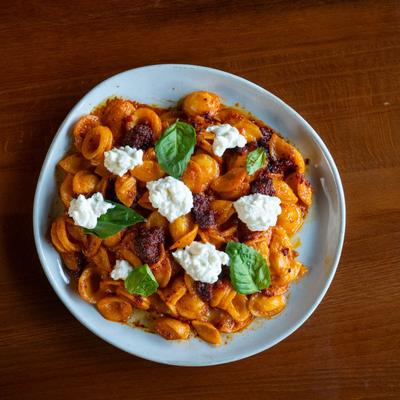 Orecchiette Kabocha Pasta.