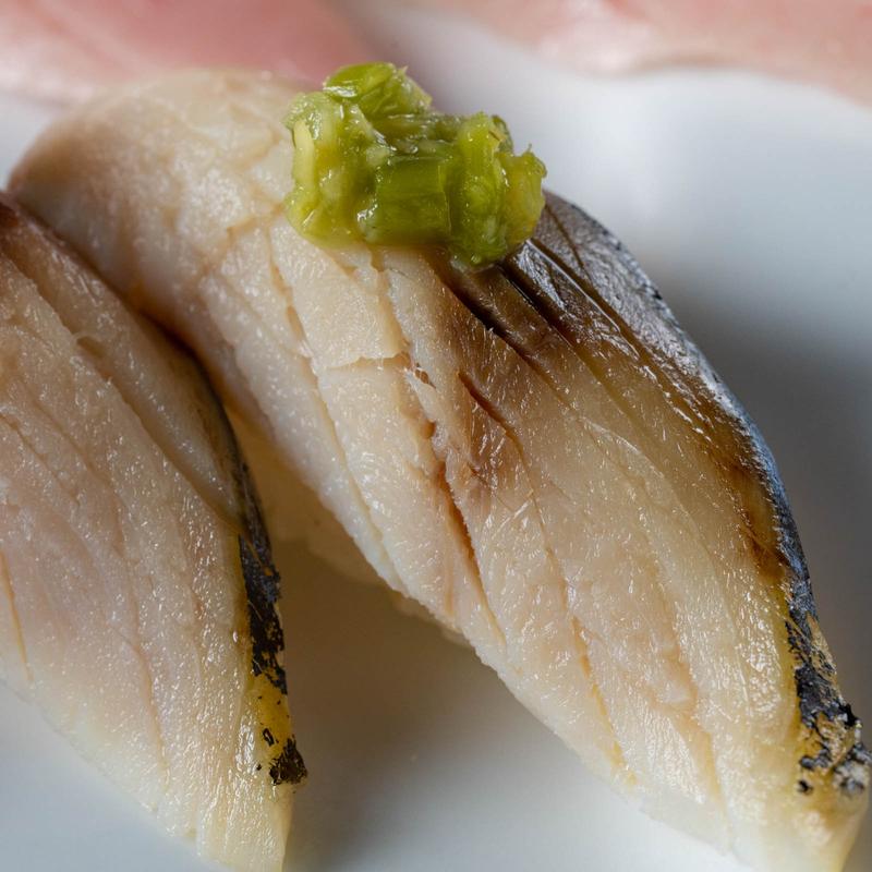 Mackerel (Saba) Sushi photo