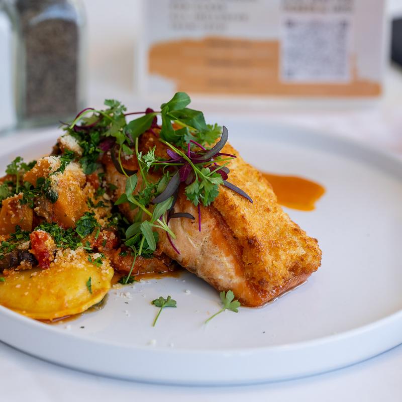 Parmesan Crusted Salmon photo