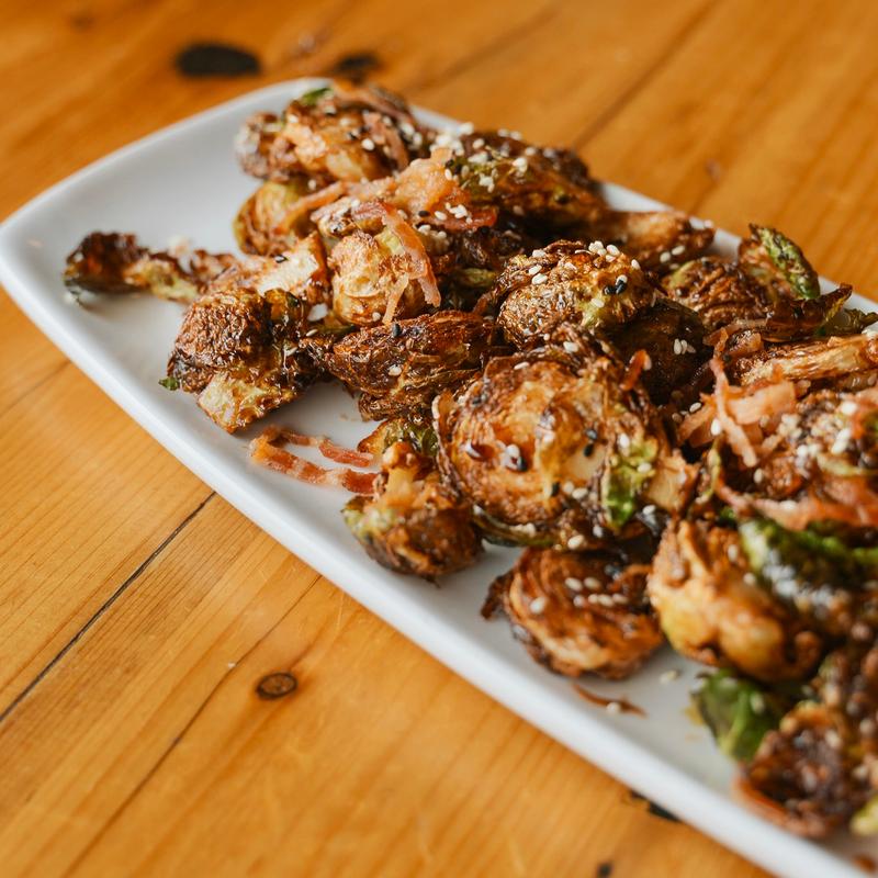 CRISPY FRIED BRUSSEL SPROUTS photo