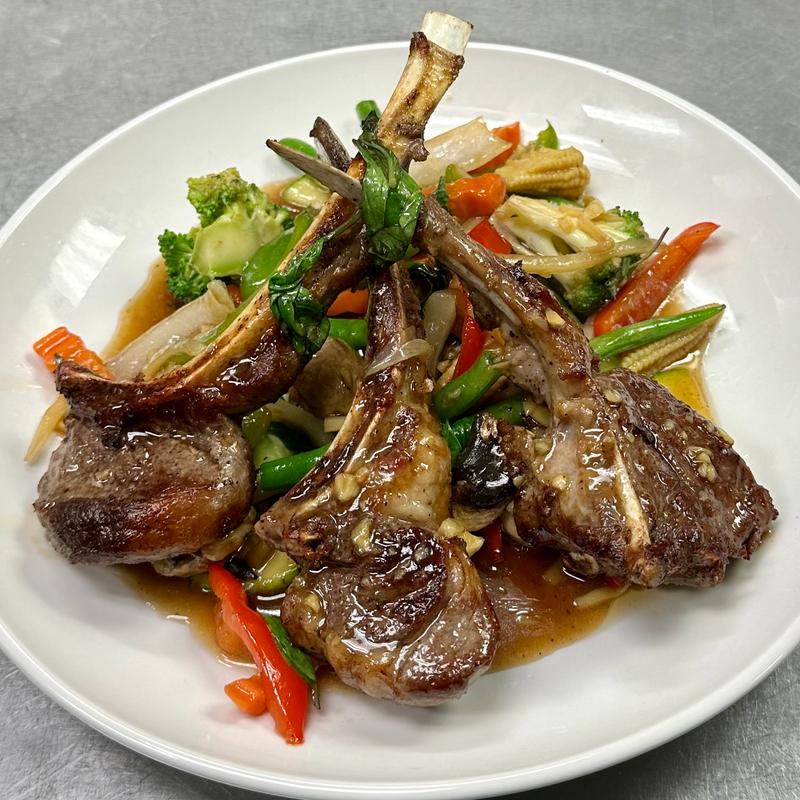menu item 35 of 106, Lamb Basil