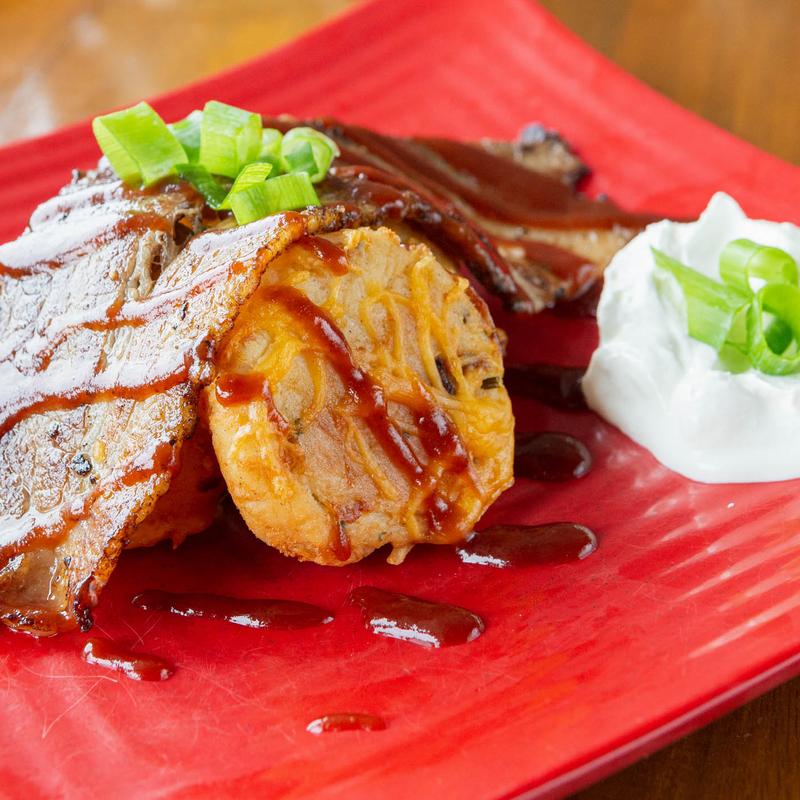 Brisket Spud Cakes photo