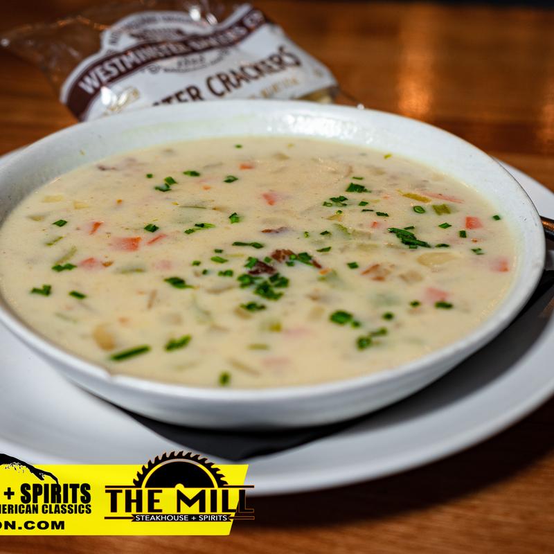clam chowder.