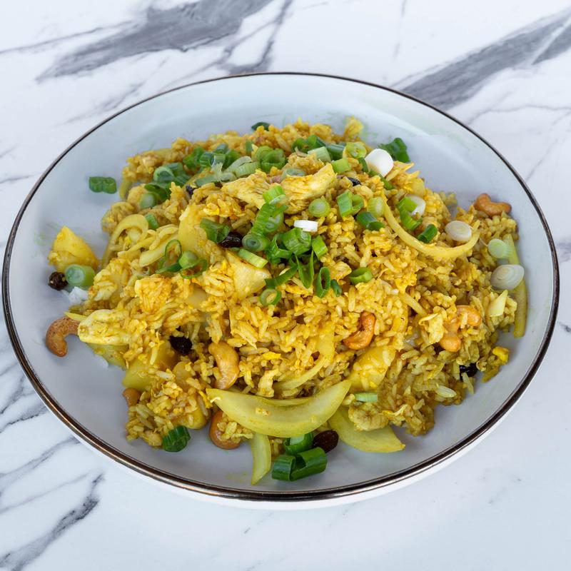 menu item 10 of 14, Pineapple Fried Rice