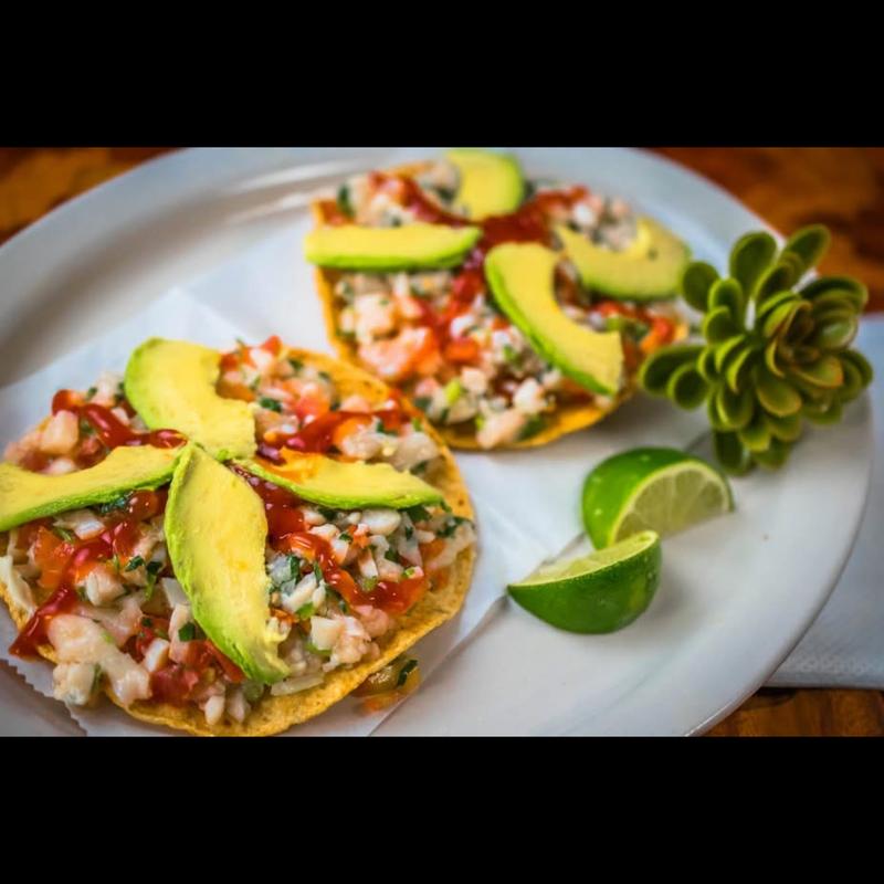 Ceviche  Tostada photo