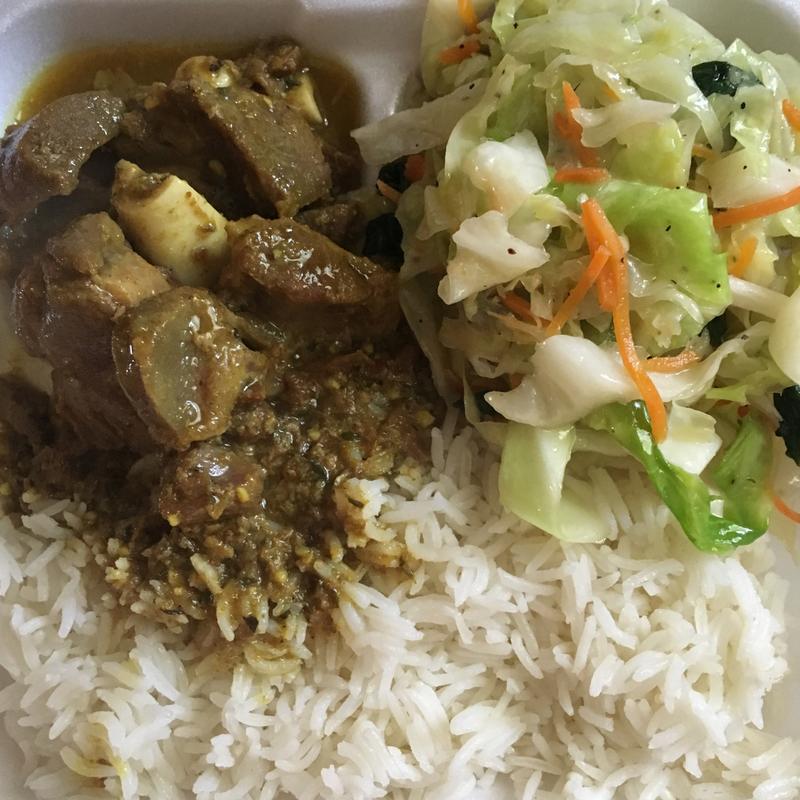 Curry goat photo