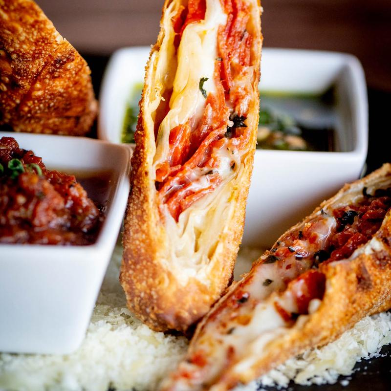 Pepperoni Pesto Eggrolls photo