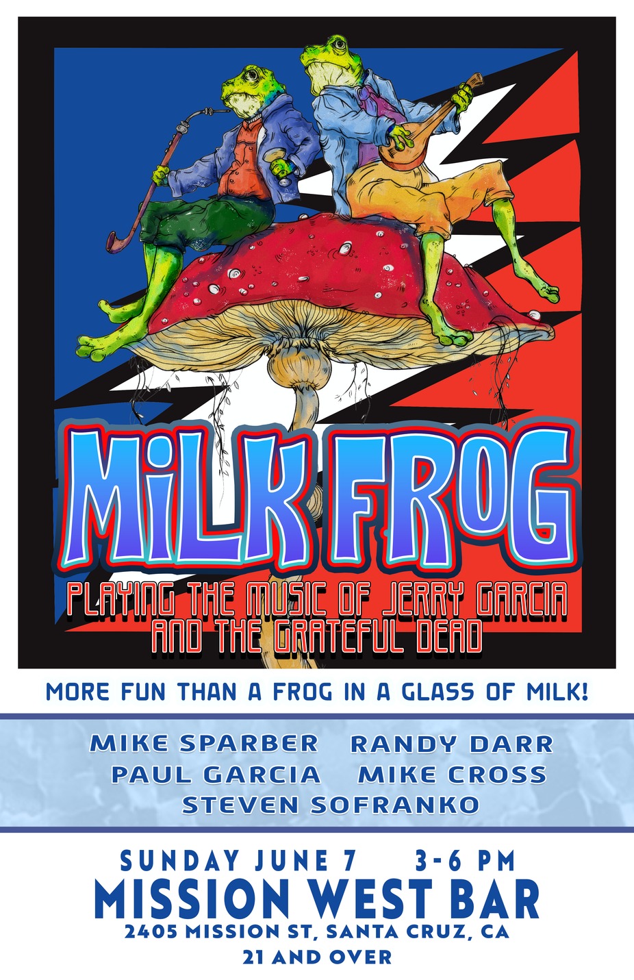 Milk Frog: Music of Jerry Garcia and The Grateful Dead event photo
