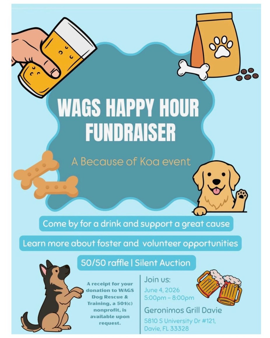 WAGS Happy Hour Fundraiser event photo