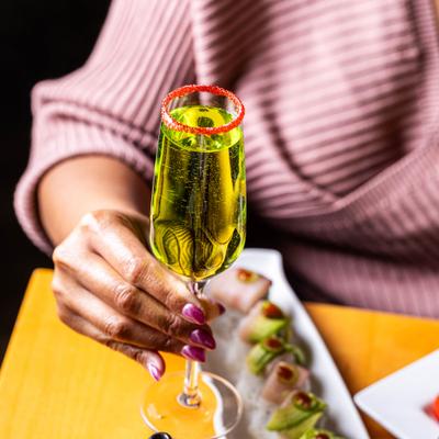 Green Grinch Mimosa.