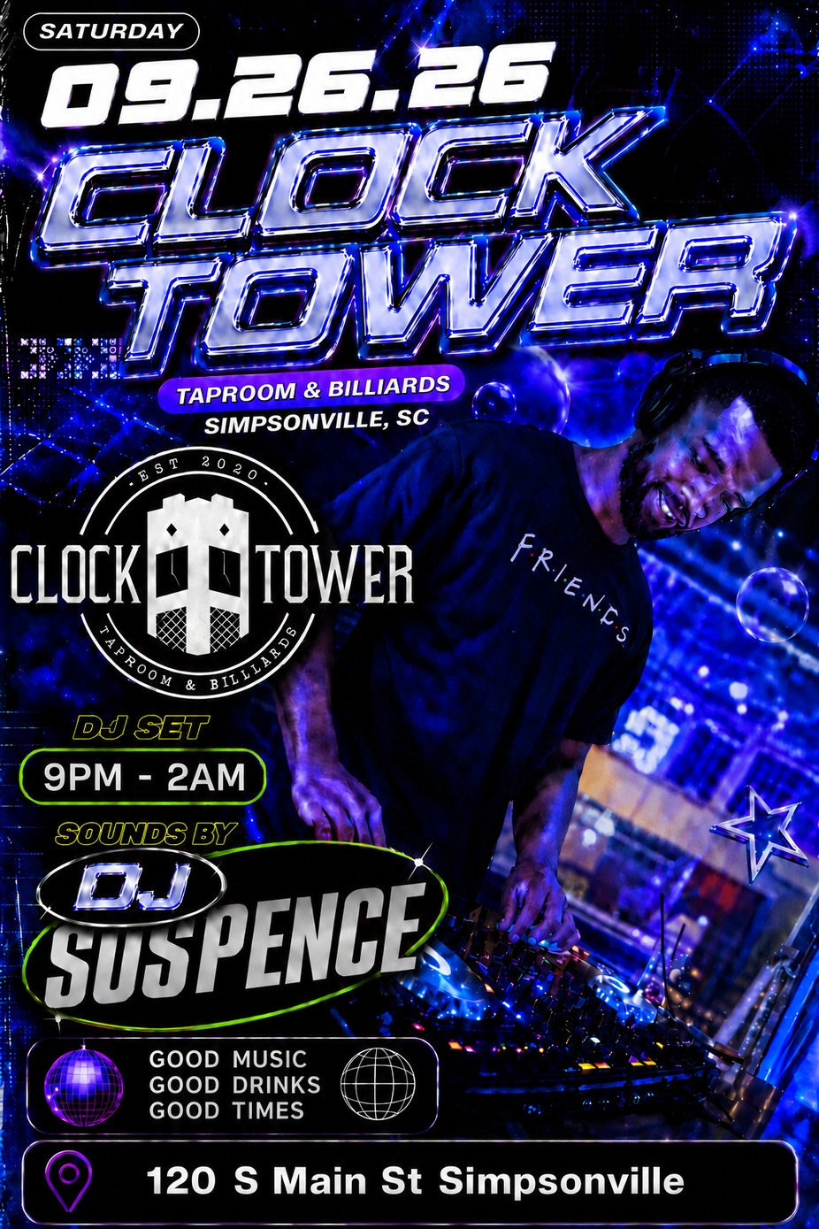 DJ SUSPENCE IS BACK event photo