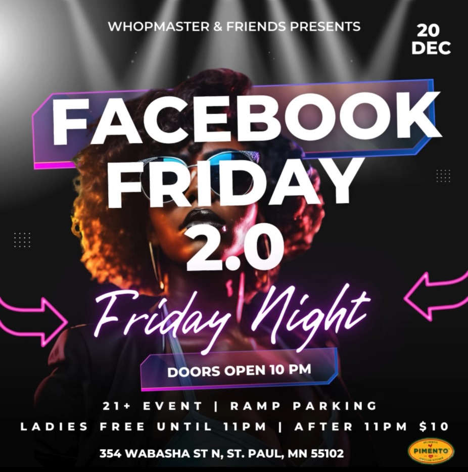 WHOPMASTER & FRIENDS PRESENTS: FACEBOOK FRIDAYS 2.0 event photo