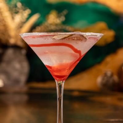 Raspberry Martini.