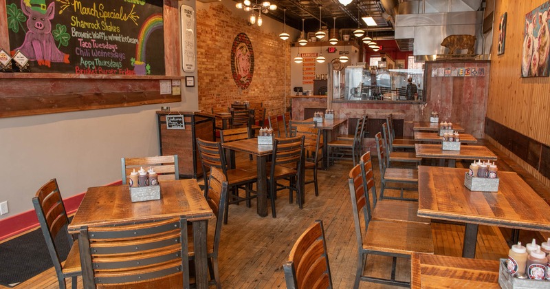 Restaurant dining area